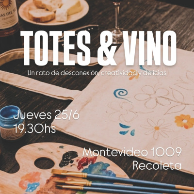 TOTEBAG & VINOS EN RECOLETA