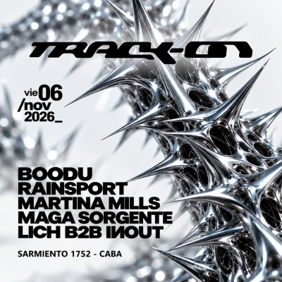 TRACK-ON | VIERNES 06 NOV | EL TEATRITO | HARD TECHNO | INDUSTRIAL