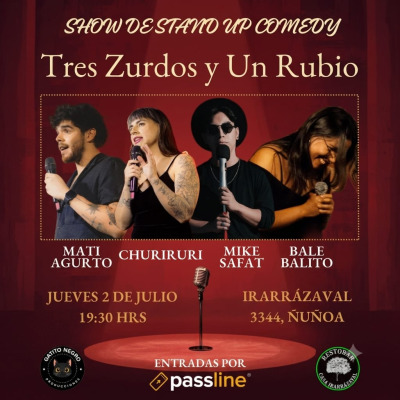 TRES ZURDOS Y UN RUBIO