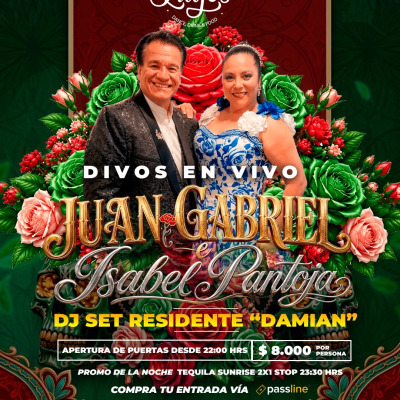 Tributo a Juan Gabriel e Isabel Pantoja divos en vivo