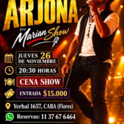 TRIBUTO A ARJONA EN  LA BOHEMIA