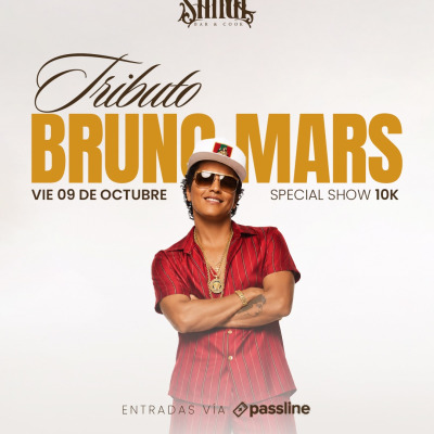 Afiche de TRIBUTO A BRUNO MARS ESPECIAL 10K