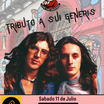 Tributo a Sui Generis en Cafetería Popular