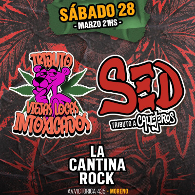 Tributo viejas locas intoxicado sed tributo callejeros -la cantina rock