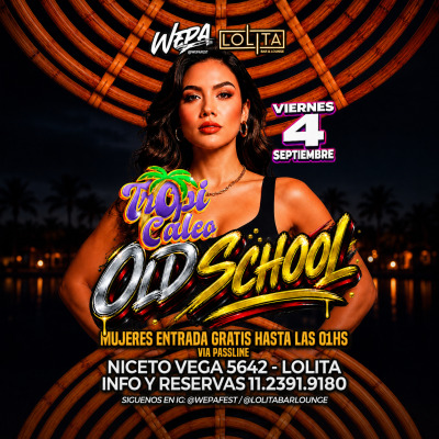 TropiCaleo OldSchool 04 Sep WepaFest