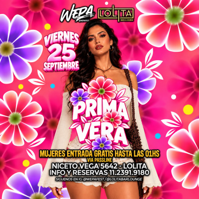 TROPICALEO PRIMAVERA 25.09 WEPAFEST