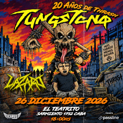 Tungsteno - 20 Años de Thrash 2026