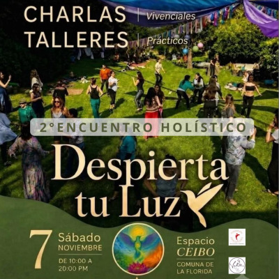 “Un día para transformar cuerpo, mente y espíritu, conectando con la naturaleza, saberes ancestrales y experiencias de bienestar, sanación y comunidad.”