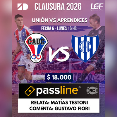 Unión Casildense vs Aprendices - LCF Clausura / Fecha 6