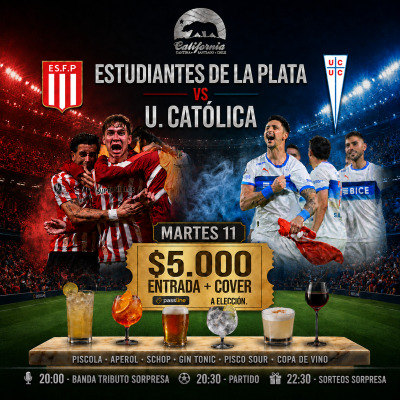 Universidad Católica vs Estudiantes de La Plata, Copa Libertadores