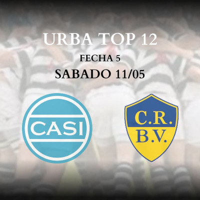 URBA TOP 12 - Fecha 5 - CASI vs CRBV