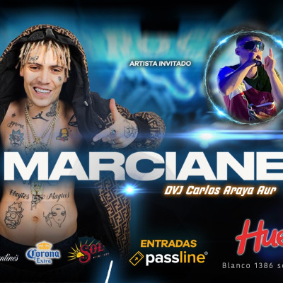 Urban I (Fiesta + Show en vivio ): Marcianeke  + soporte invitado Benja ,Sin Detalle  )