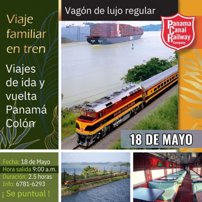 Vagón de Lujo Regular | Viaje Familiar En Tren | 18 de Mayo | 9 AM