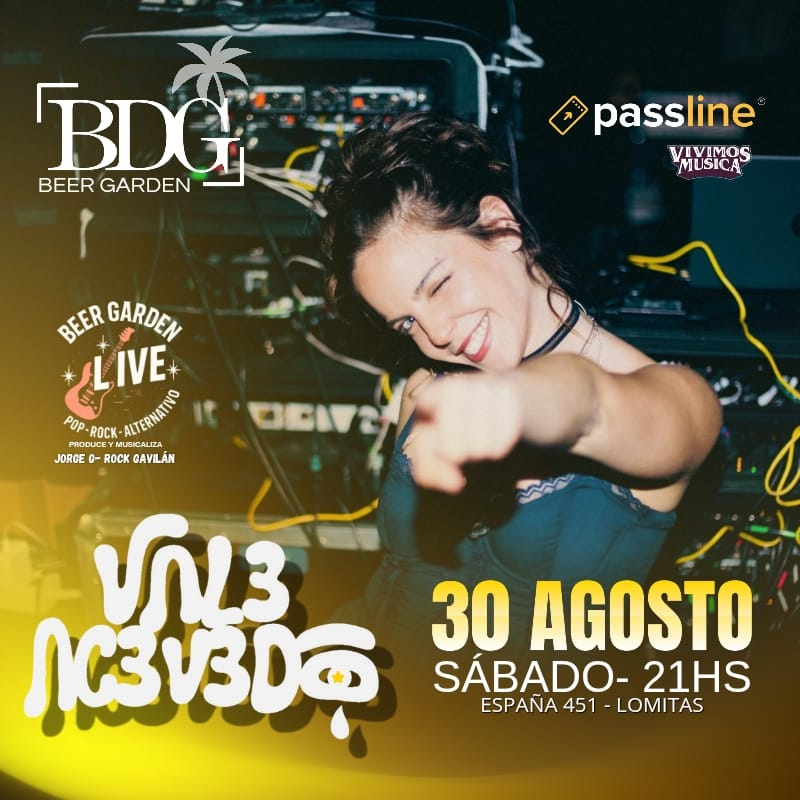VALE ACEVEDO INTIMO EN BDG BEER GARDEN
