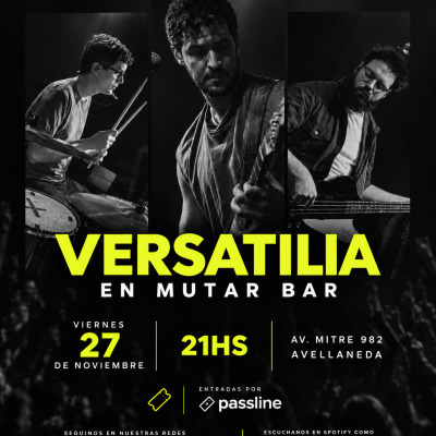 VERSATILIA EN MUTAR BAR