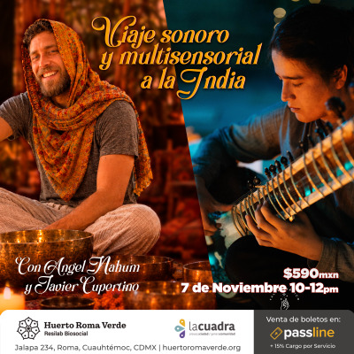Viaje Sonoro y multisensorial a la India
