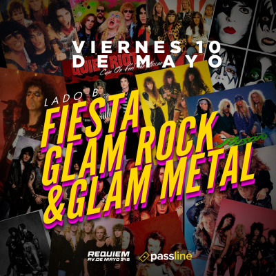 Viernes 10 | Retro GLAM ROCK