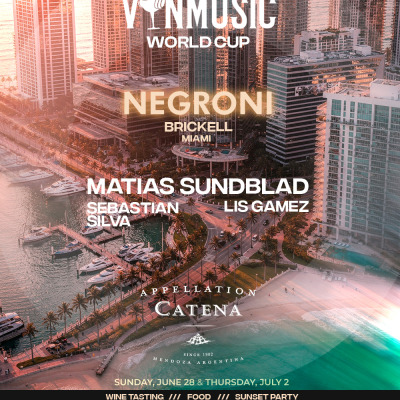 VINMUSIC . MIAMI  . NEGRONI . MIDTOWN.  VOL1