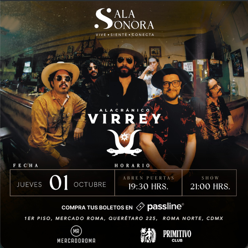Virrey presenta “Alacránico”