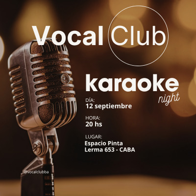 Vocal Club Karaoke #2 - La Fiesta del Club