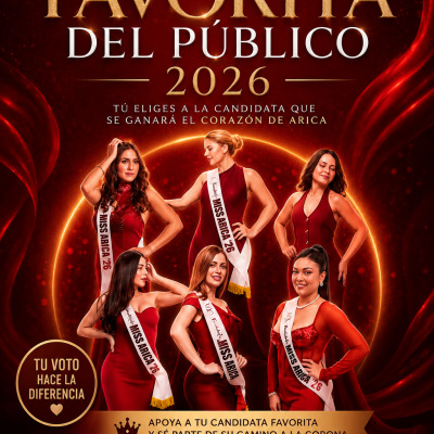 VOTA POR TU FAVORITA A LA CORONA DE MISS ARICA CHILE