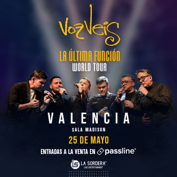 Voz Veis - La Ultima Funcion World Tour - Valencia - 2024