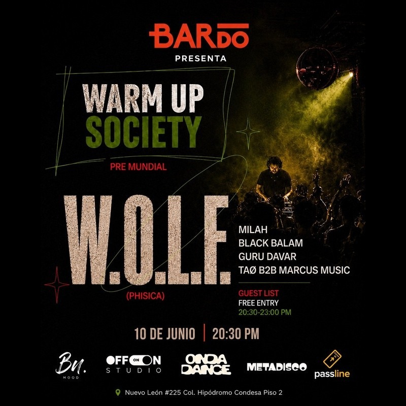Warm Up Society Pre mundial