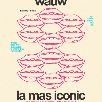 wauw la mas iconic ~ karaoke + fiesta ~ 5 sept. ~ alto san andrés