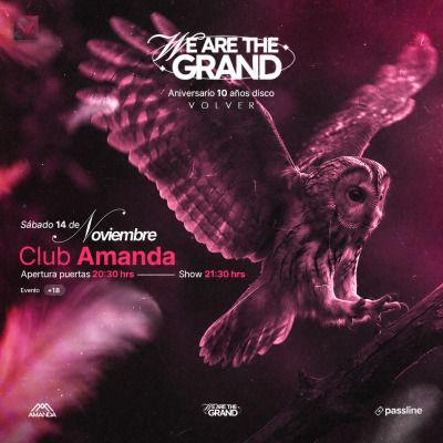 WE ARE THE GRAND - ANIVERSARIO 10 AÑOS DISCO VOLVER