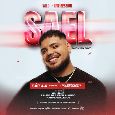 WILD LIVE SESSION PRESENTA: SAEL (LIVE SHOW) +18