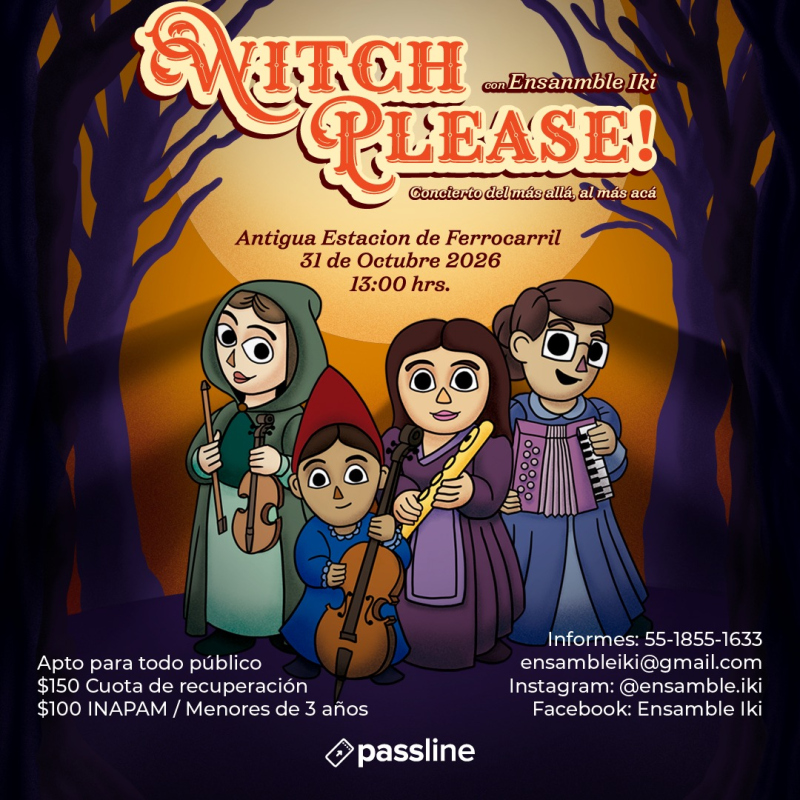 Witch Please! Un Concierto del más allá, al más acá