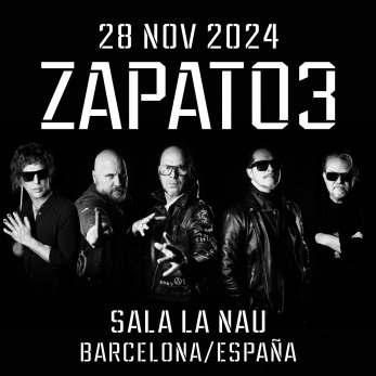 ZAPATO3 TOUR 2024 - BARCELONA