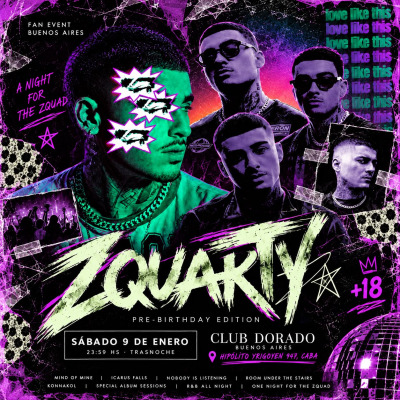 💜 ZQUARTY — Zayn Malik Fan Party