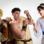 Lo que sufren Hércules y su amigo Porsiacafónes