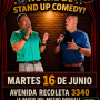 🔥 ¡NOCHE DE STAND UP COMEDY 🔥 ¡La comedia se toma Recoleta!  Martes 16 de Junio a las 20:00 hrs en La Toscana Restobar (A pasos de Metro Dorsal).