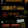 GRUNGE NIGHT | TRIBUTO NIRVANA (LITHIUM) TRIBUTO ALICE IN CHAINS (THE FREAK)