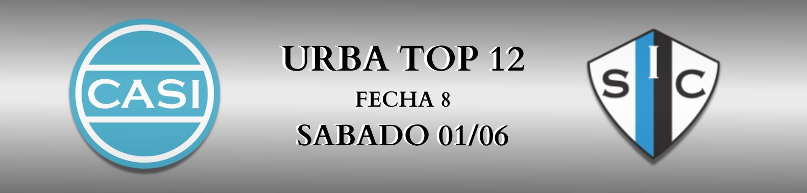 URBA TOP 12 - Fecha 8 - CASI vs SIC
