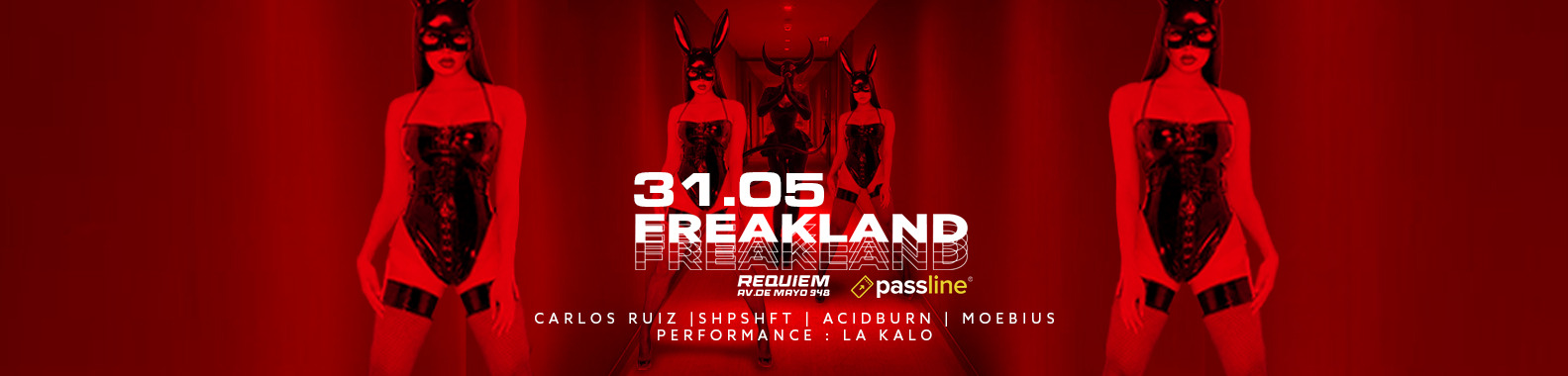 Viernes 31 | Freakland Club (+18)